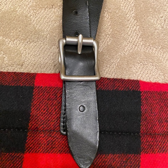 Buffalo Plaid tote bought at Athleta~ - Picture 3 of 4